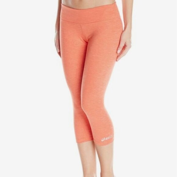Asics Peach Space Dye Capri Leggings - Picture 1 of 6